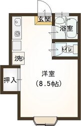 第二パレスハシモトの物件間取画像